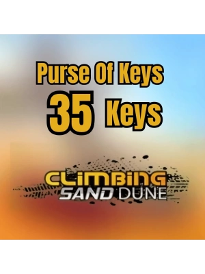 Climbing Sand Dune Purse Of Keys 35 Keys
