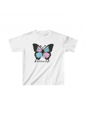 Çocuk   Baskılı T-Shirt - Beyaz
