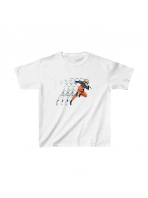 Çocuk   Baskılı T-Shirt - Beyaz