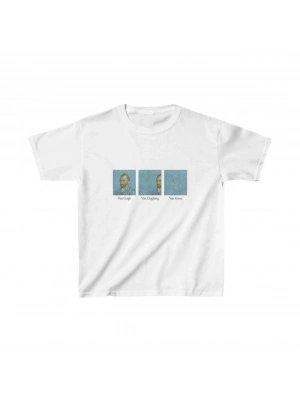 Çocuk   Baskılı T-Shirt - Beyaz