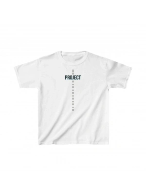 Çocuk   Baskılı T-Shirt - Beyaz