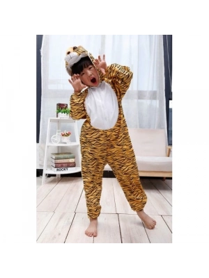 Çocuk Kaplan-Aslan Kostümü 2-3 Yaş