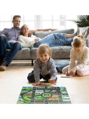 Çocuk Oyun Matı (Mutlu Şehir Hayatı)