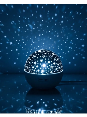 ® Çocuk ve Yetişkinler İçin Yıldız Projektör Gece Işığı