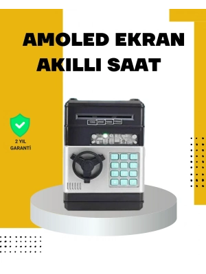 Çocuklar İçin Şifreli ATM Kasa Para Yutan Kumbara