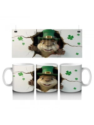 Çocuklara Sütü Sevdiren Neşeli Gofret Fare Kupa Bardak