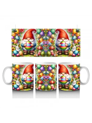 Çocuklara Sütü Sevdiren Paskalya Cücesi Kupa Bardak