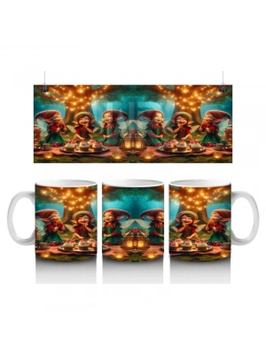 Çocuklara Sütü Sevdiren Peri Ormanı Kutlaması Kupa Bardak