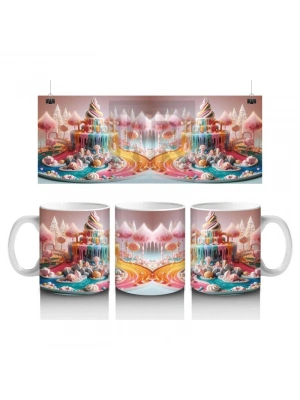 Çocuklara Sütü Sevdiren Rüya Tadındaki Dondurma Şelalesi Kupa Bardak