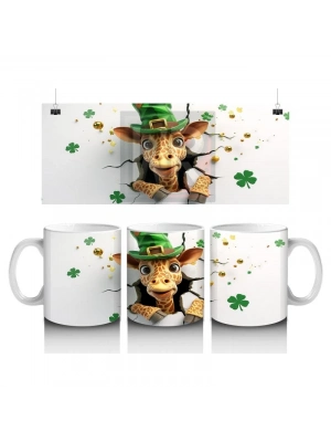 Çocuklara Sütü Sevdiren Şanslı Zürafa Kaşif Kupa Bardak