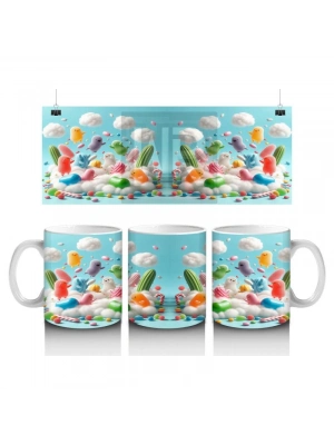 Çocuklara Sütü Sevdiren Şeker Bulut Macerası Kupa Bardak