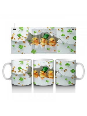 Çocuklara Sütü Sevdiren Yonca Şanslı Civcivler Kupa Bardak