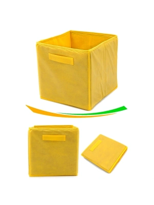 Çok Amaçlı Dolap İçi Düzenleyici Kutu - Sarı