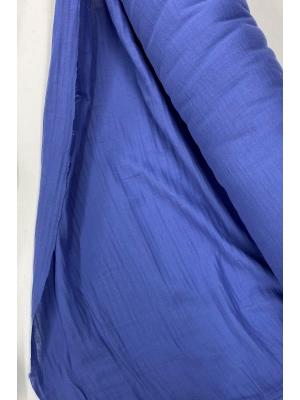 Çok Amaçlı Müslin Pamuklu Bebek Örtü ve Battaniye Kumaşı Müslin Bez İndigo 89