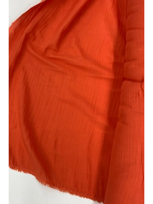 Çok Amaçlı Müslin Pamuklu Bebek Örtü ve Battaniye Kumaşı Müslin Bez Mercan 38