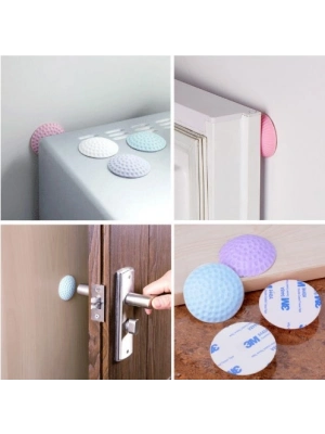 Çok Amaçlı Silikon Kapı Duvar Koruyucu Tampon - 4lü Paket