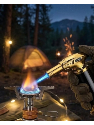 Çok Amaçlı Torch Pürmüz Çakmak Kamp Mutfak Hobi Kullanımlı