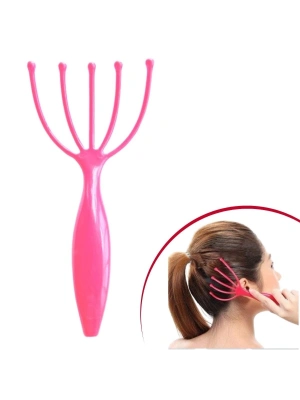 ®  Çok Fonksiyonlu 5 Uçlu Bilyeli Baş Boyun Bacak Kol Masaj Alet Rahatlatıcı Kafa Masaj Aparatı