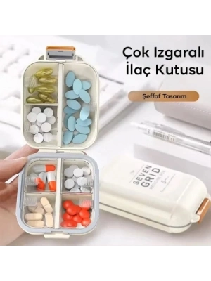 Çok Izgaralı İlaç Kutusu