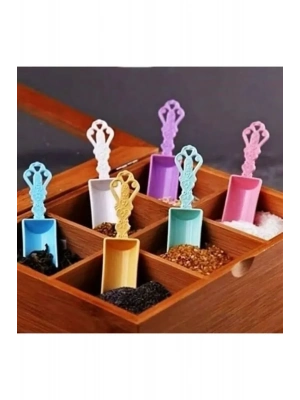 Çok Renkli 6lı Baharat Küregi