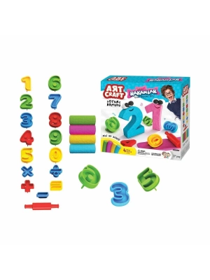 ÇOK SATAN 03552 Dede, 3D Rakamlar Hamur Set 200 gr / +3 yaş