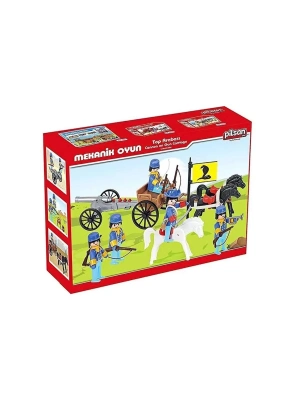 ÇOK SATAN 04 004 Mini Mekanik Seri 4 Top Arabası -Pilsan Oyuncak