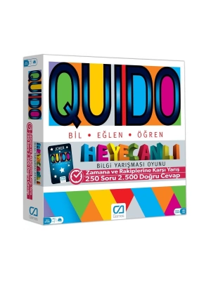 ÇOK SATAN 078 CAOYN-5046 Quido Board Game -CA Games
