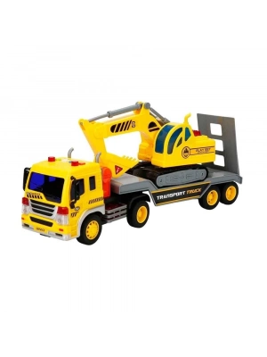 ÇOK SATAN 1:20 Sesli ve Işıklı Transporter Taşıyıcı Tır