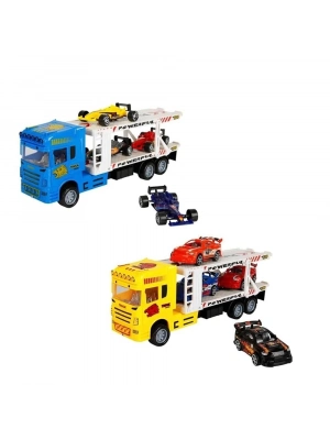 ÇOK SATAN 1:32 Maxx Wheels 2 Katlı Transporter 4 Araçlı Tır 32 Cm 1 Adet Fiyatıdır
