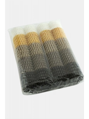 ÇOK SATAN 100 Adet Renkli Makarna Lastik Toka