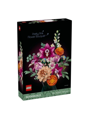 ÇOK SATAN 10342 Lego iconic Botanicals Pembe Çiçek Buketi 749 parça +18 yaş