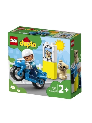 ÇOK SATAN 10967 Lego Duplo - Polis Motosikleti,  5 parça +2 yaş