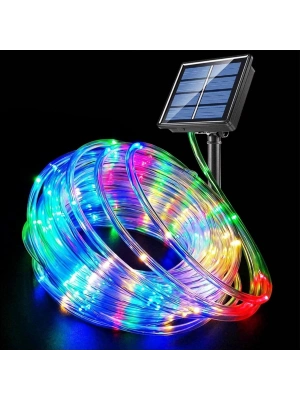 ÇOK SATAN 10m 100 Led Solar Led Işık Rgb