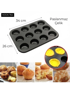 ÇOK SATAN 12 Gözlü Kek Kalıbı