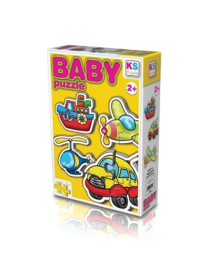 ÇOK SATAN 12003 KS Baby Puzzle - Ulaşım Araçları / 15 Parça Puzzle / +2 yaş
