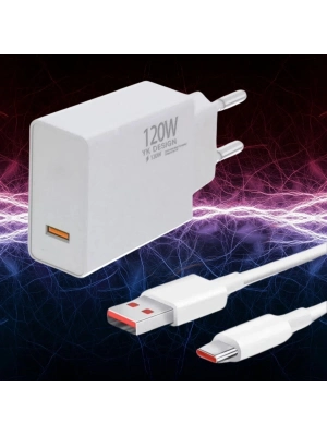 ÇOK SATAN 120W USB Hızlı Type C Uçlu Kablolu Şarj Aleti