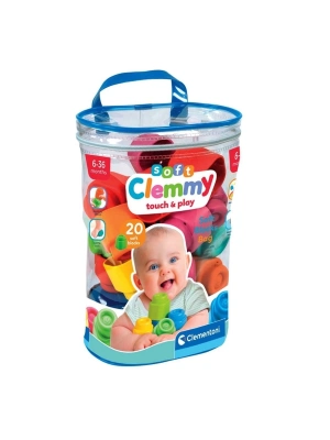 ÇOK SATAN 17877 Soft Clemmy - Yumuşak Blok Çantası 20 parça 6-36 ay