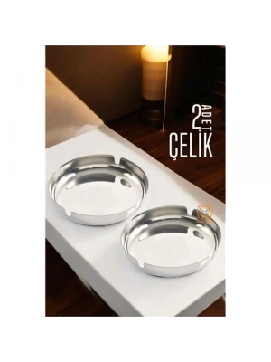 ÇOK SATAN 2 Lİ Set Çelik Küllük Veilleux Design