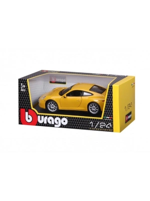 ÇOK SATAN 21065 Burago 1:24 Porsche 911 Carrera S Model Araba