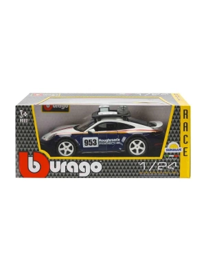 ÇOK SATAN 28029 Burago 1:24 Porsche 911 Dakar Model Araba -Sunman