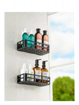 ÇOK SATAN 2’li banyo organizer düzenleyici yapışkanlı raf