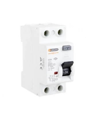 ÇOK SATAN 2X40a 300Ma Kaçak Akım Rolesi KA3 2-40/300Ma
