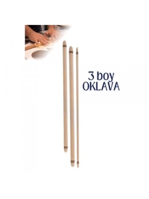 ÇOK SATAN 3 Model Oklava Seti 60 ve 80 Cm