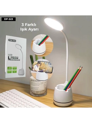 ÇOK SATAN 3 Modlu Kıvrımlı Bükülebilir Masa Lambası