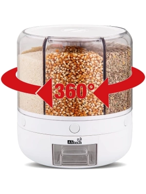 ÇOK SATAN 360° Dönebilir 10 Litre Gıda Organizeri