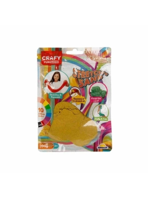 ÇOK SATAN 3600 Crafy Streç Oyun Kumu Sarı 200 g