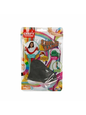 ÇOK SATAN 3607 Crafy Streç Oyun Kumu Siyah 200 g