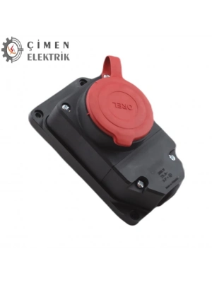 ÇOK SATAN 3X25 Kauçuk Duvar Priz 380V