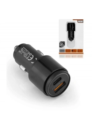 ÇOK SATAN 45w Pd Usb Oto Şarj Kafa Hızlı Şarj Çakmaklık Adaptörü, Usb-c Ve Usb-a Çıkışlı, İphone Ve Android Uyumlu