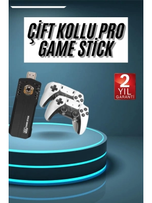 ÇOK SATAN 4k Kablosuz Çift Kol Retro Oyunlar 20000 Oyunlu Atari
